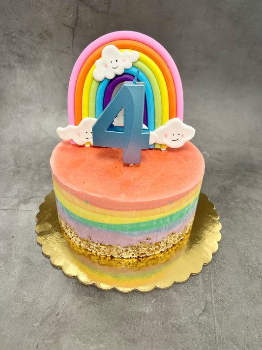 Rainbow cake Vanilla flavor