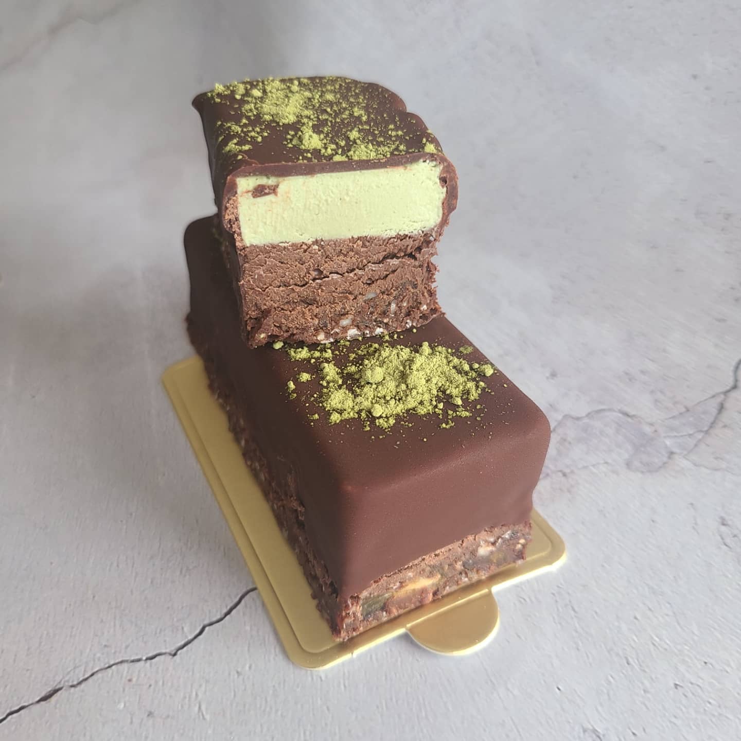 Chocolate-Matcha bars